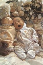 水粉大师Steve Hanks 319-The Big Yawn